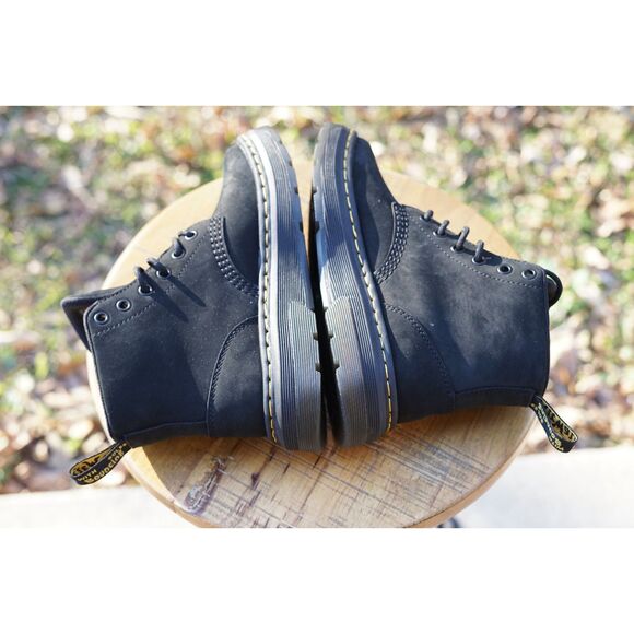 Doc Martens Crewson Chukka Black Leather Boot NWT - Picture 3 of 5